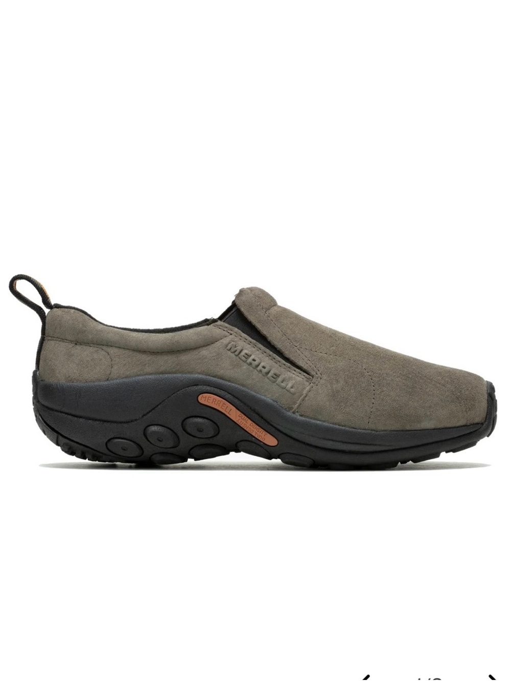 Merrell Jungle Moc Suede Slip On Comfort Shoes Gorpcore Breathable Gray SZ 9